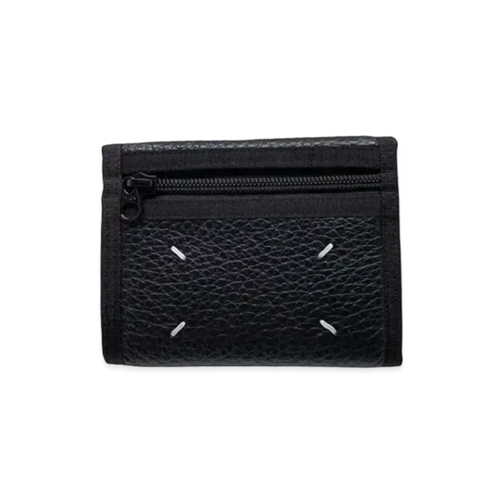 Maison Margiela REPLICA Nylon & Leather Wallet "Black"