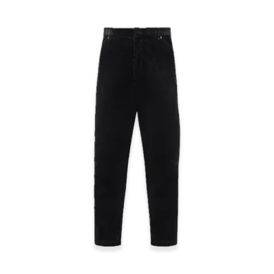 PRADA Pinwale Corduroy Pants "Black"