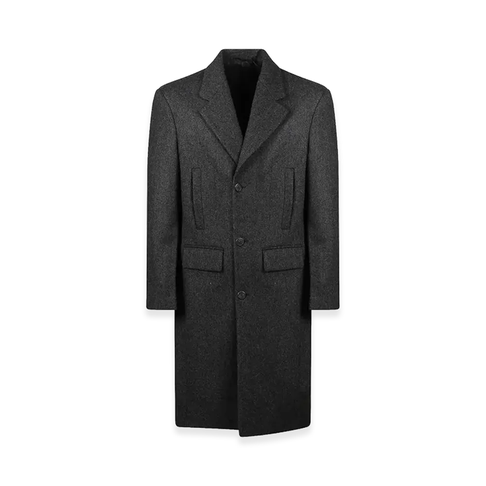 PRADA Wool Coat "Dark Gray"