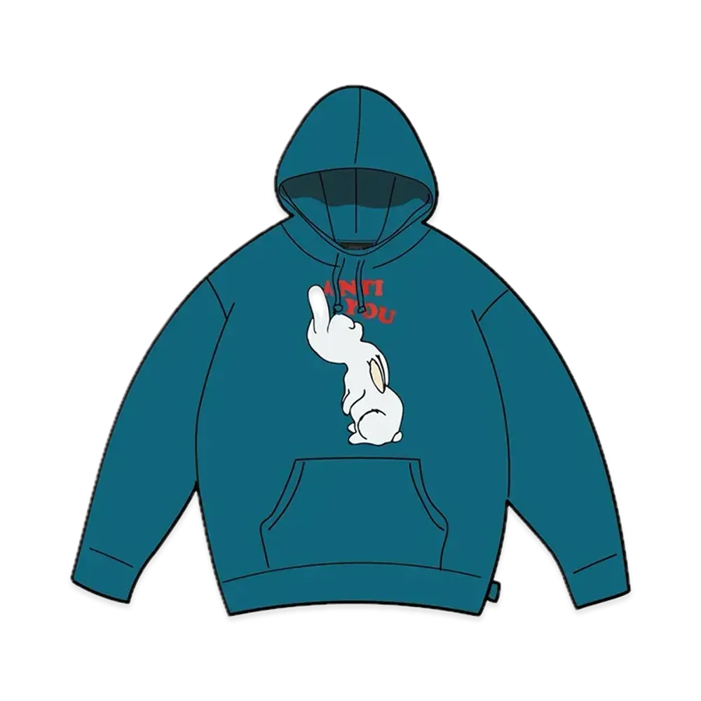 Supreme x UNDERCOVER Anti You Hooded Sweatshirt "Marine Blue"