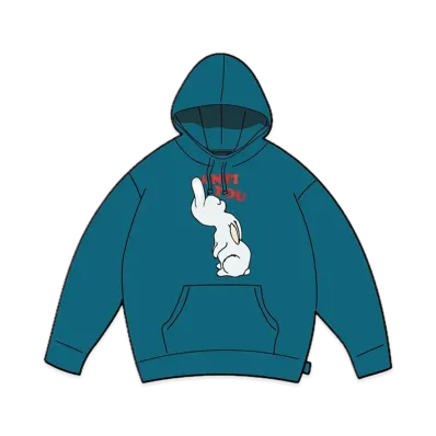 Supreme x UNDERCOVER Anti You Hooded Sweatshirt "Marine Blue"