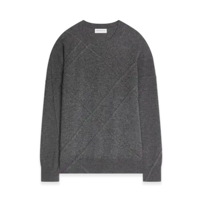 DRIES VAN NOTEN Women's Cashmere Sweater "Dark grey"