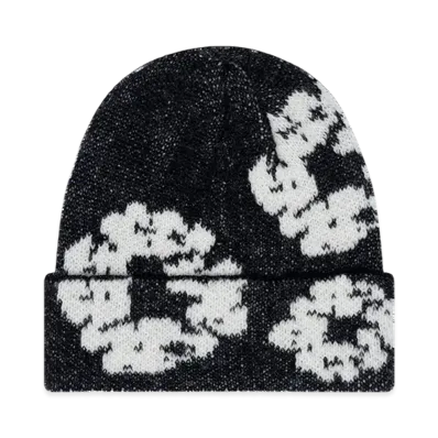 DENIM TEARS Cotton Wreath Beanie "Black"