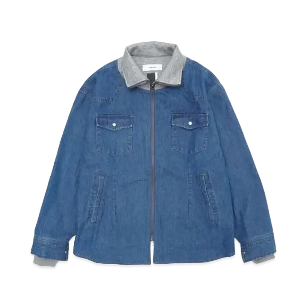 FACETASM Denim Sweat Jacket "Indigo"