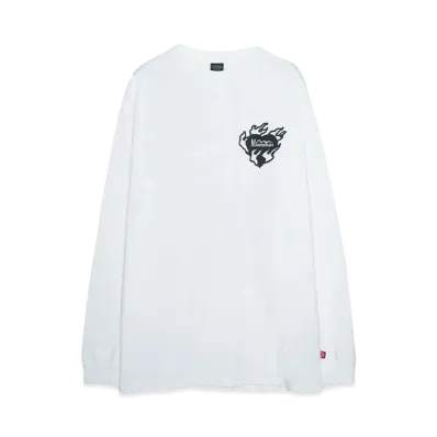 MANASTASH RE:CTN L/S TEE BANDANA "WHITE"