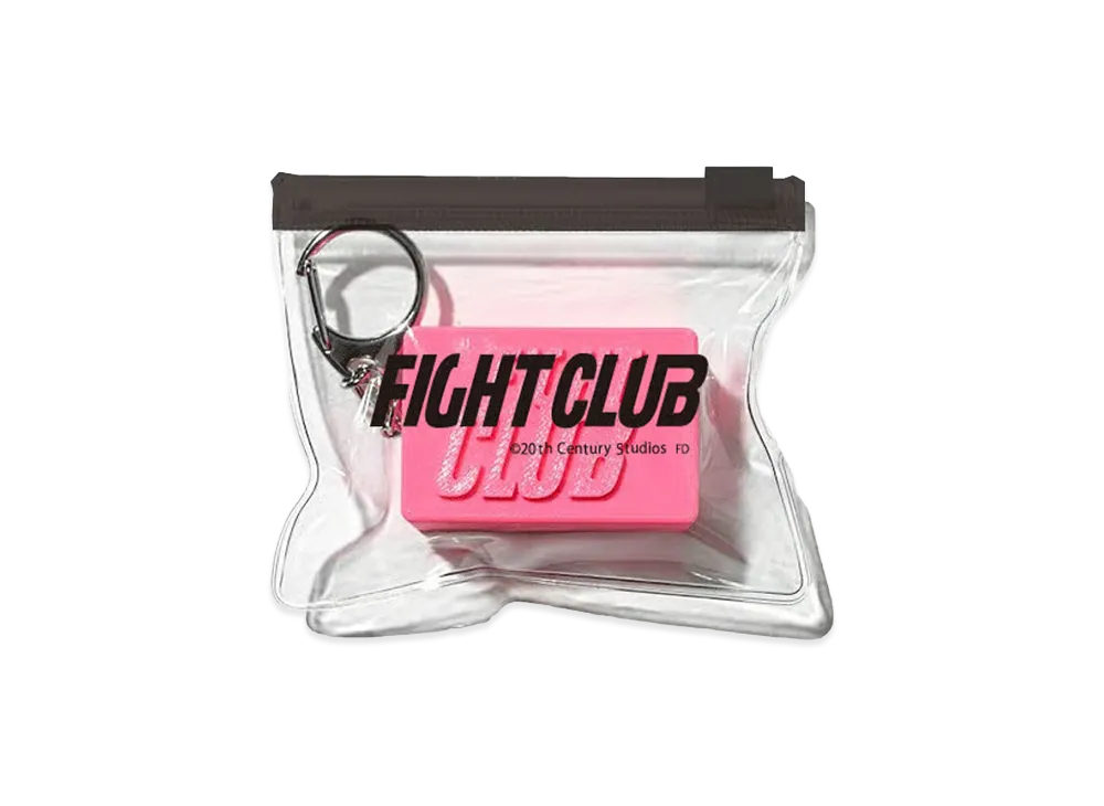 Weber x Fight Club Key Chain With Pouch "Pink"
