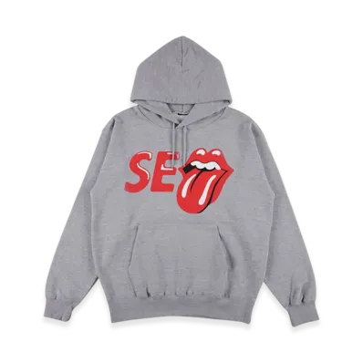 WIND AND SEA x The Rolling Stones Hoodie "Ash"