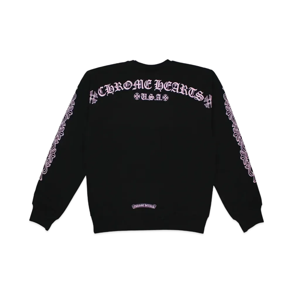 Chrome Hearts Matty Boy Shoulder Logo Crewneck "Black"