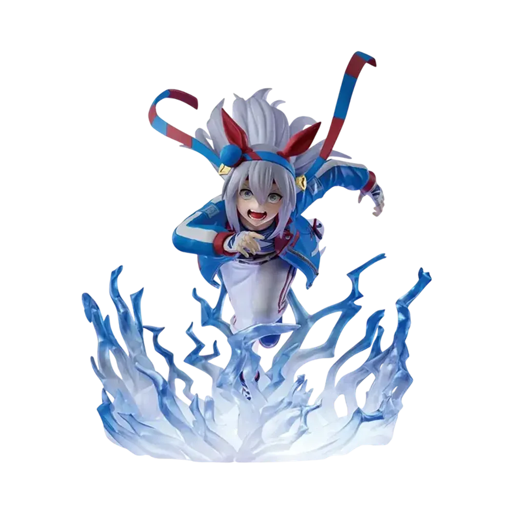 BANDAI "Ichiban Kuji" -Anime "Uma Musume Cinderella Gray" Ash Monster vs White Lightning- C Prize Tamamo Cross White Lightning "Awakening" Figure 1/7 Gracemaster