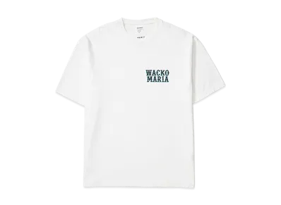 WACKO MARIA Washed Heavy Weight T-Shirt "White"