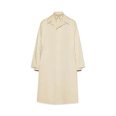Maison Margiela Men's Trench Coat "Ivory"