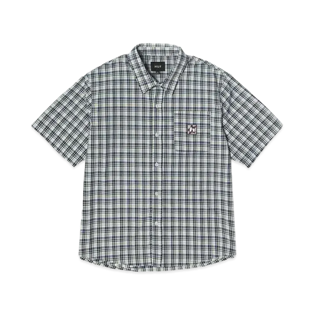 HUF H Star Plaid Shirt "Linen"