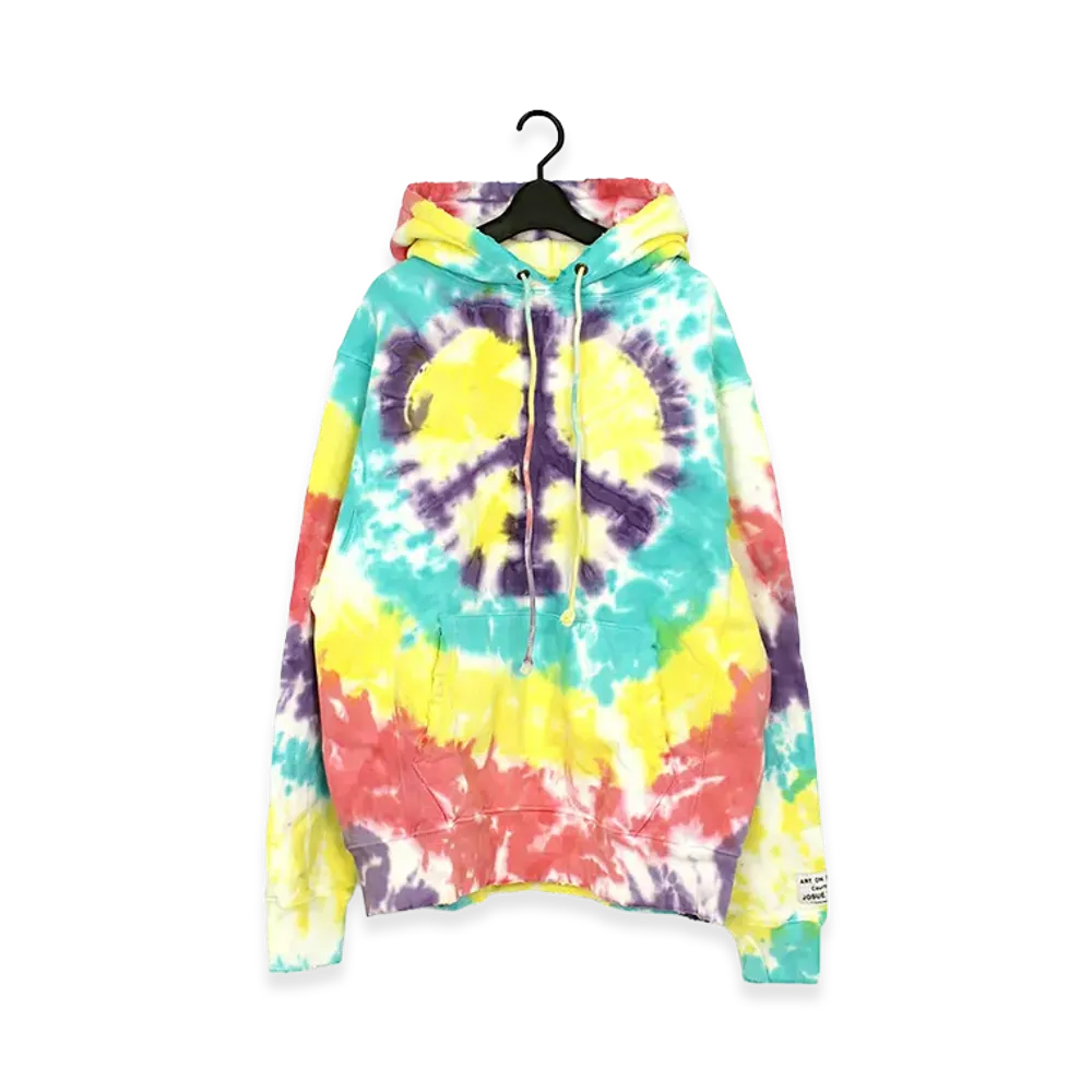 GALLERY DEPT. Peace Sign Tie Dye Hoodie