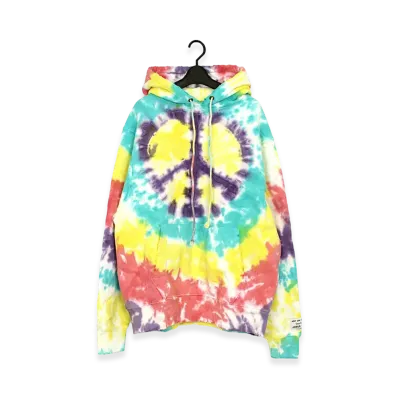 GALLERY DEPT. Peace Sign Tie Dye Hoodie
