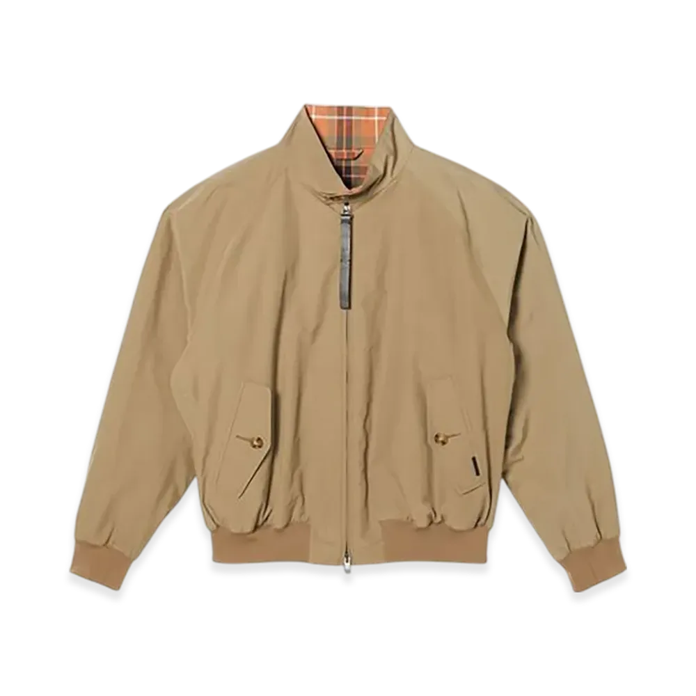 N.HOOLYWOOD COMPILE x Baracuta Reversible Harrington Jacket "Tan"