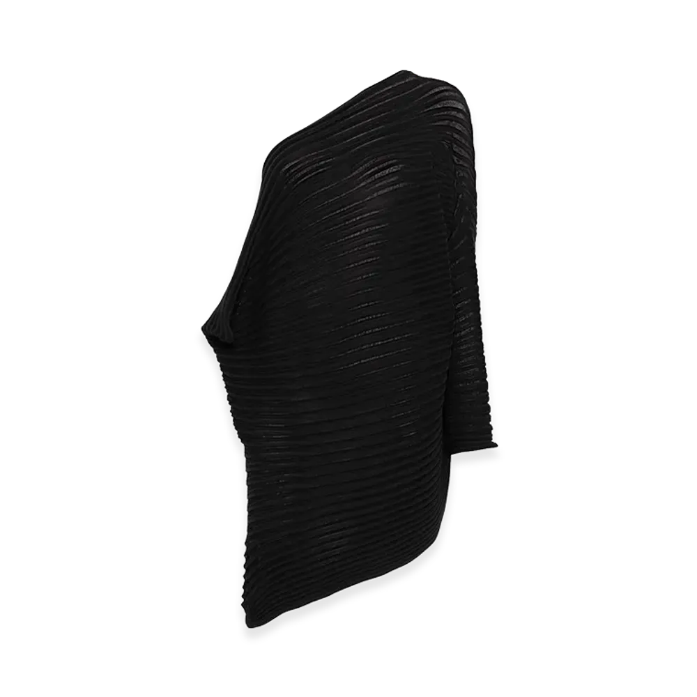 ISSEY MIYAKE Womens Top "Black"