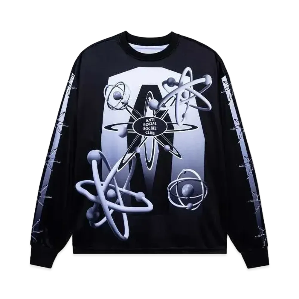 ANTI SOCIAL SOCIAL CLUB SUMMER 24 MAJOR DROP Science Long Sleeve Tee "Black"
