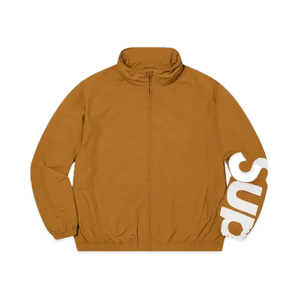 Supreme Spellout Track Jacket "Dark Gold"