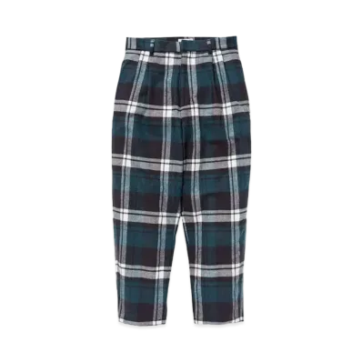 WTAPS LEZ / Sgl / Trousers / Cotton. Flannel. Textile "Green"