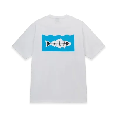 Stussy x Heal The Bay Pigment Dyed Tee "White"