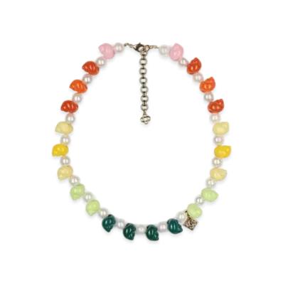 Casablanca Shell & Pearl Necklace "Multi"