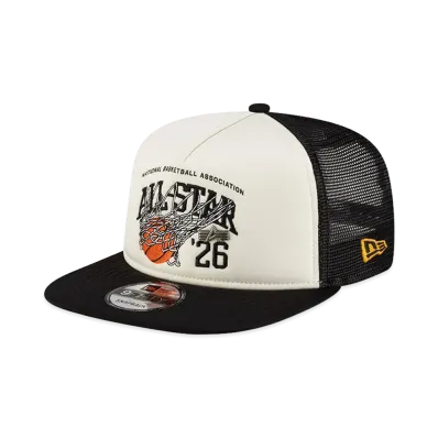 NEW ERA x Alpha Industries x NBA All-Star Game 2026 9Fifty A-Frame Tracker "Chrome White"