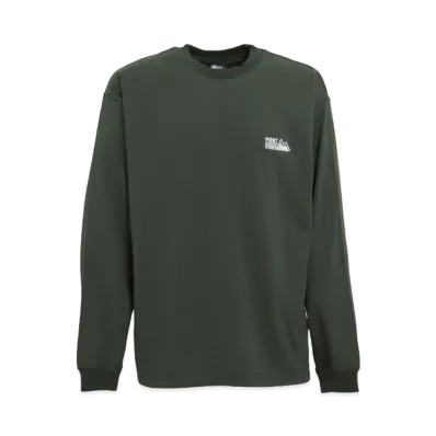FIRST DOWN LOGO L/S T "Dark Green"