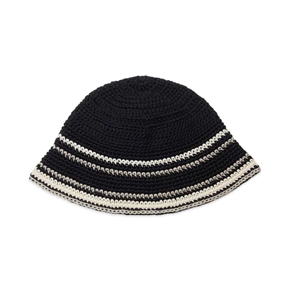 UNDERCOVER x KIJIMA TAKAYUKI Linen Knit Cap "Black Base"