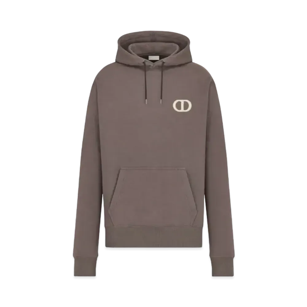 ディオール CD アイコン スウェットシャツ コットンフリース "ブラウン" 113J698A0531_C771