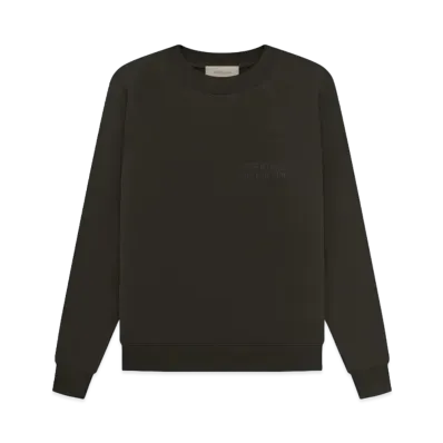FEAR OF GOD ESSENTIALS Crewneck Sweatshirt "Off Black"