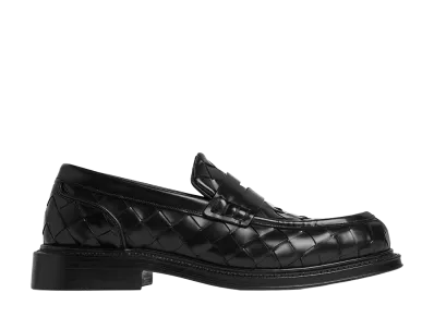 Bottega Veneta Women's James Loafers "Black"