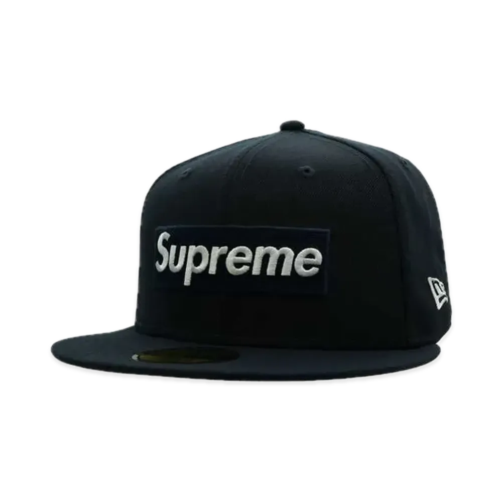 Supreme MLB Teams Box Logo New Era "Navy"