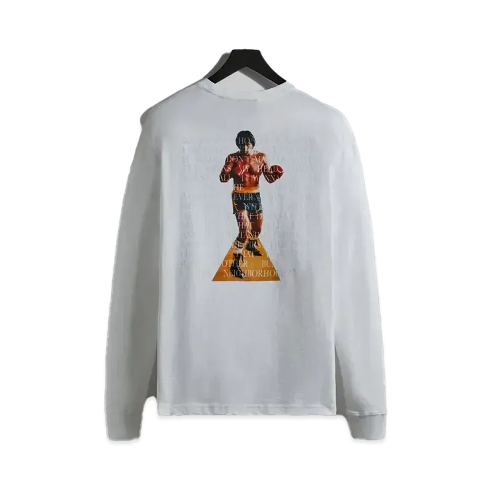 Kith x Rocky Go The Distance L/S Tee "White"