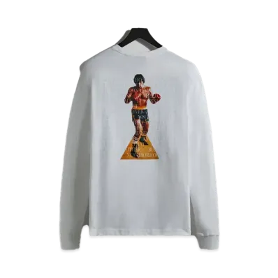 Kith x Rocky Go The Distance L/S Tee "White"