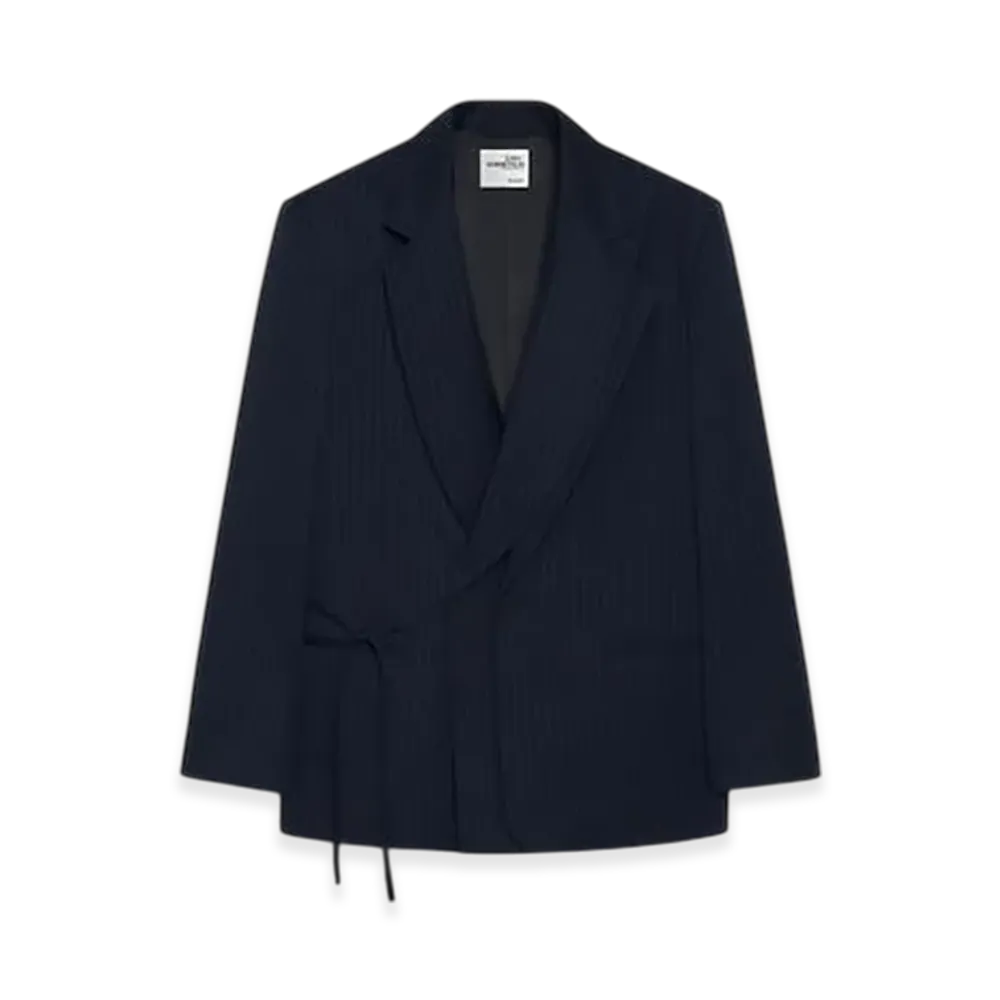 ZARA x SOSHIOTSUKI Pinstripe Suit Blazer 