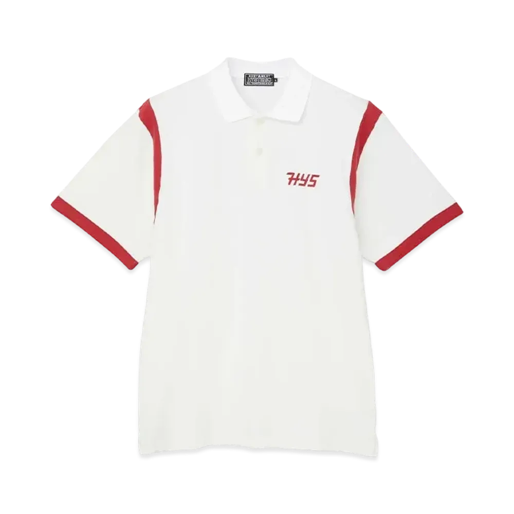 HYSTERIC GLAMOUR Hysteric Motel Polo Shirt "White"