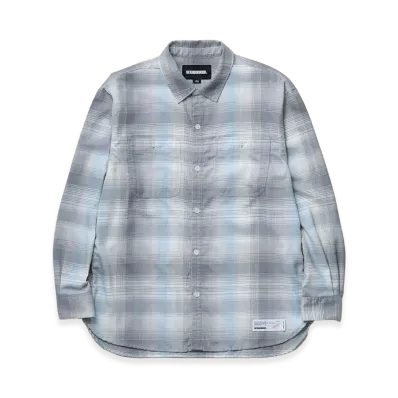 NEIGHBORHOOD Hombre Check Shirt LS "White"