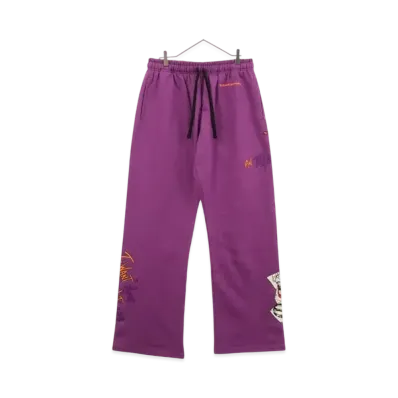 Chrome Hearts Matty Boy I Want More Not Less An That's That Sweat Pants "Purple"