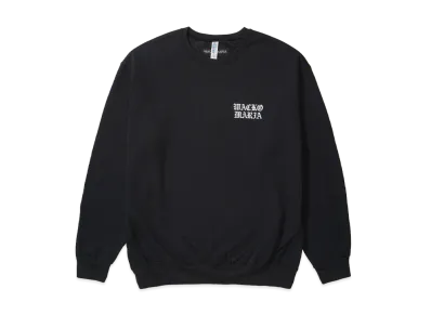 WACKO MARIA Crew Neck Sweat Shirt ( TYPE-1 ) "Black"