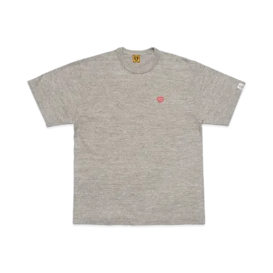 HUMAN MADE Heart Badge T-Shirt "Gray"