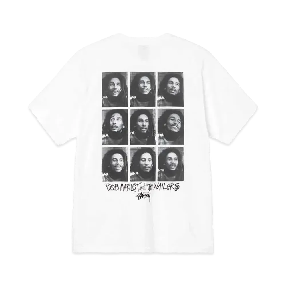 Stussy BOB FRAMES TEE "White"