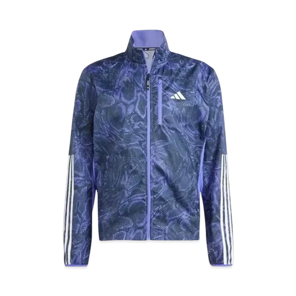 adidas Own The Run Excite Wind. Rdy Jacket "Semi Cobalt Blue"
