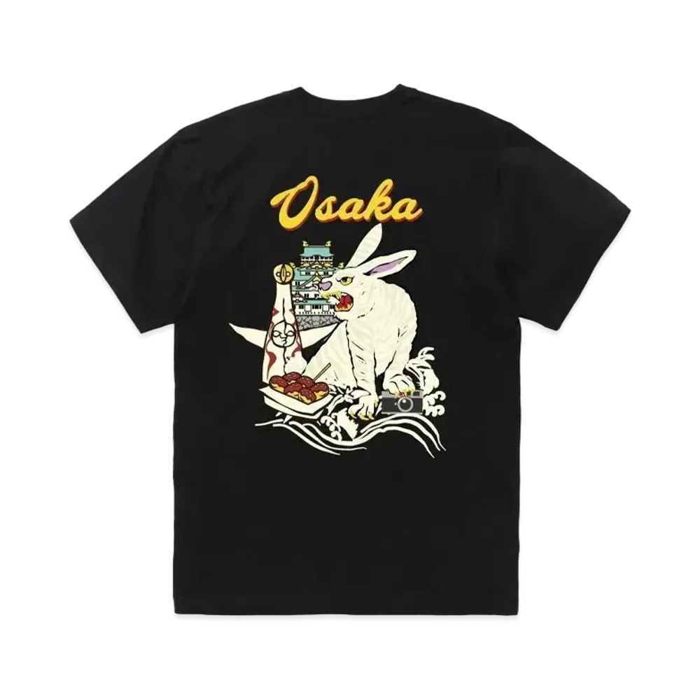 FR2 Osaka Exclusive Products Embroidery T-shirt "Black"