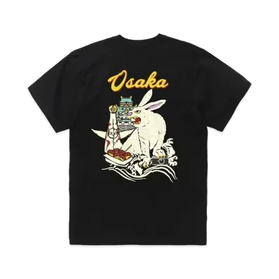 FR2 Osaka Exclusive Products Embroidery T-shirt "Black"