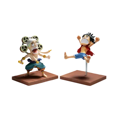 BANPRESTO "World Coletable Figure Log Stories" -ONE PIECE- Monkey D. Luffy & Enel