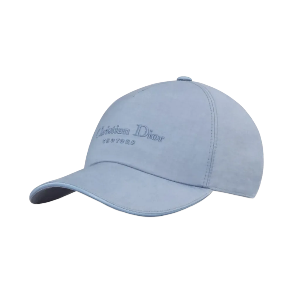 Dior Christian Dior Couture Baseball Cap Technical Cotton "Blue"