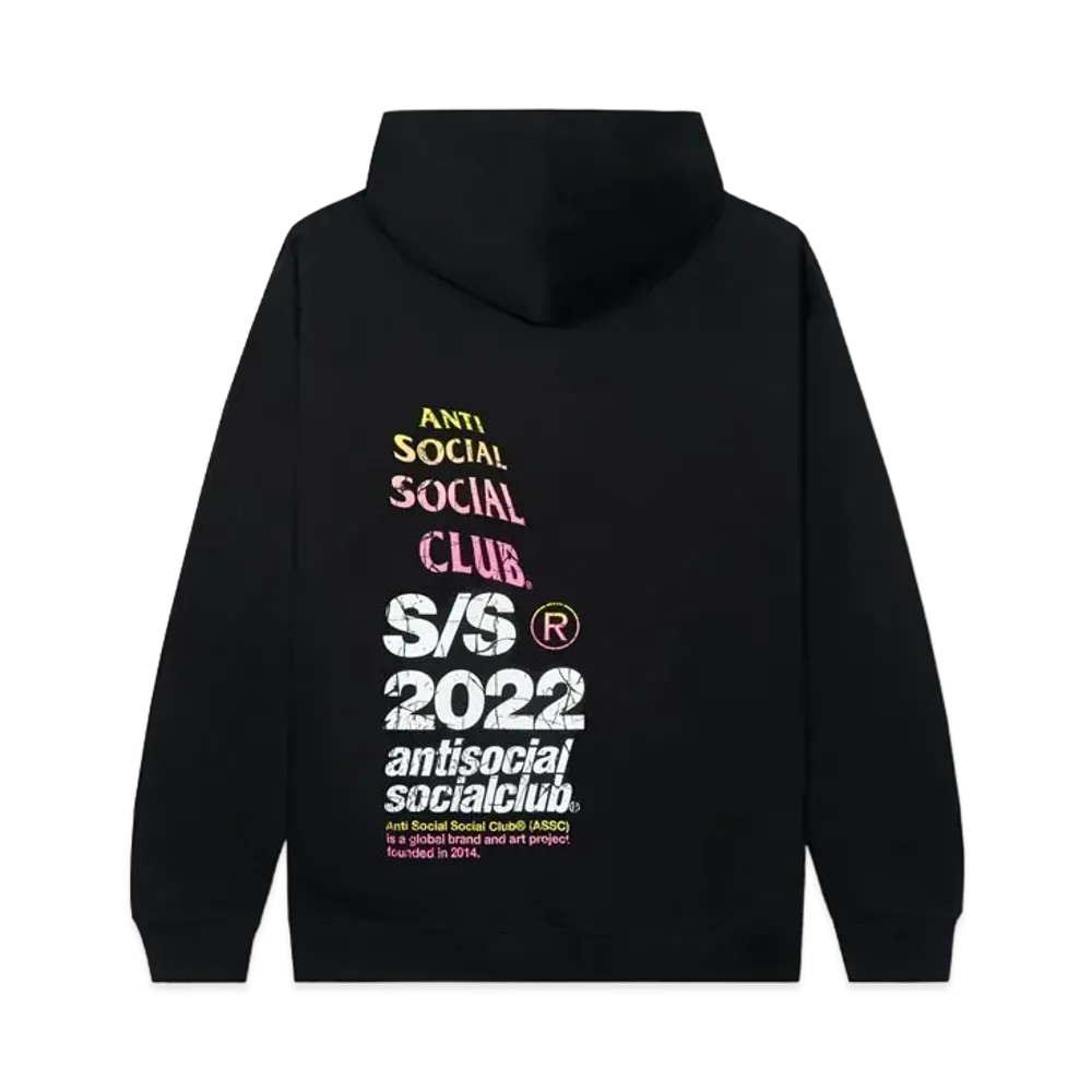 ANTI SOCIAL SOCIAL CLUB SS22 Link In Bio Hoodie "Black"