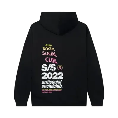 ANTI SOCIAL SOCIAL CLUB SS22 Link In Bio Hoodie "Black"