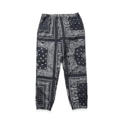 F.C.Real Bristol Bandana Nylon Easy Pants "Black"