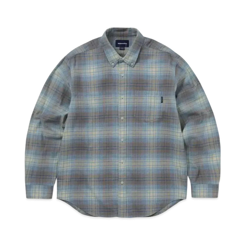 thisisneverthat Flannel Check Shirt "Grey"